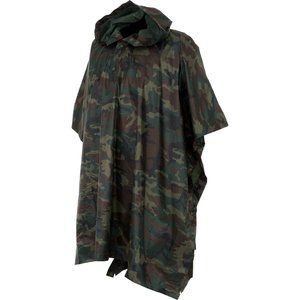 Adult Camo Poncho